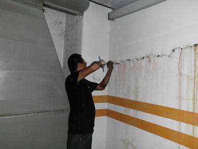 地下室牆面漏水